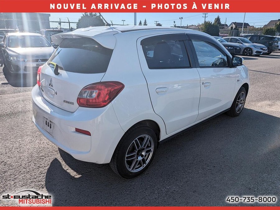 Mitsubishi Mirage ES-ecran tactile-bluetooth-vitre électrique-camera de recul 2019 Blanc