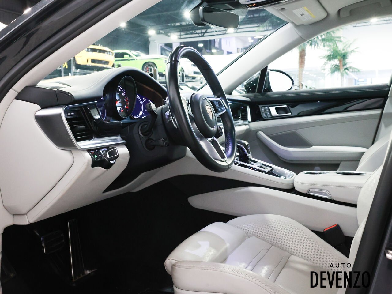 Porsche Panamera 2018 Gris Saint-Eustache - photo #13
