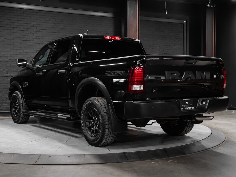 2021 Ram 1500 Classic Warlock | 4x4 | Alpine Sound System | Soft Box Cover Black