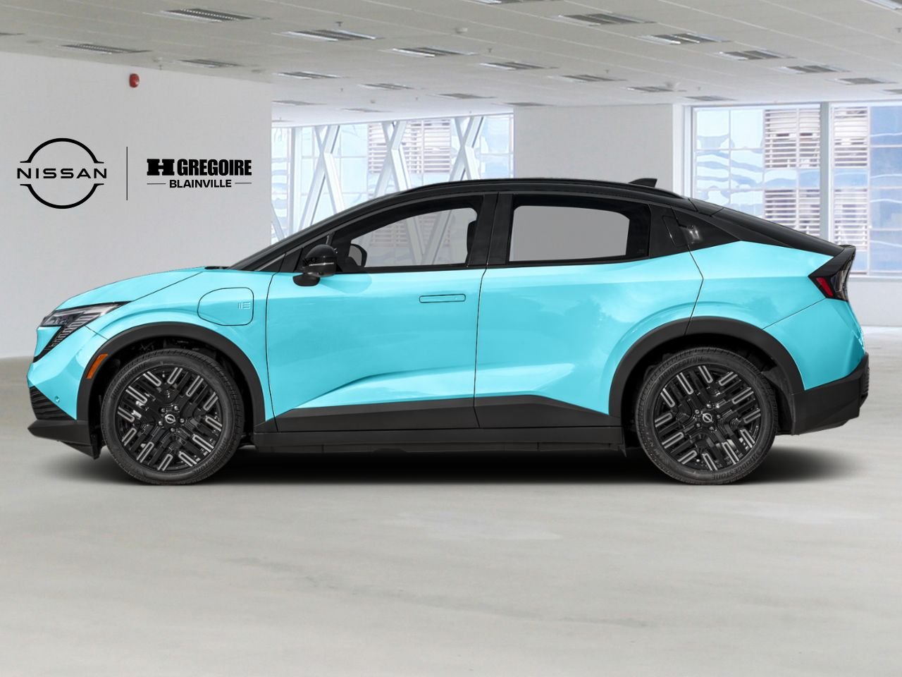 2027 Nissan LEAF Seabreeze Blue Pearl/Black Blainville - photo #1