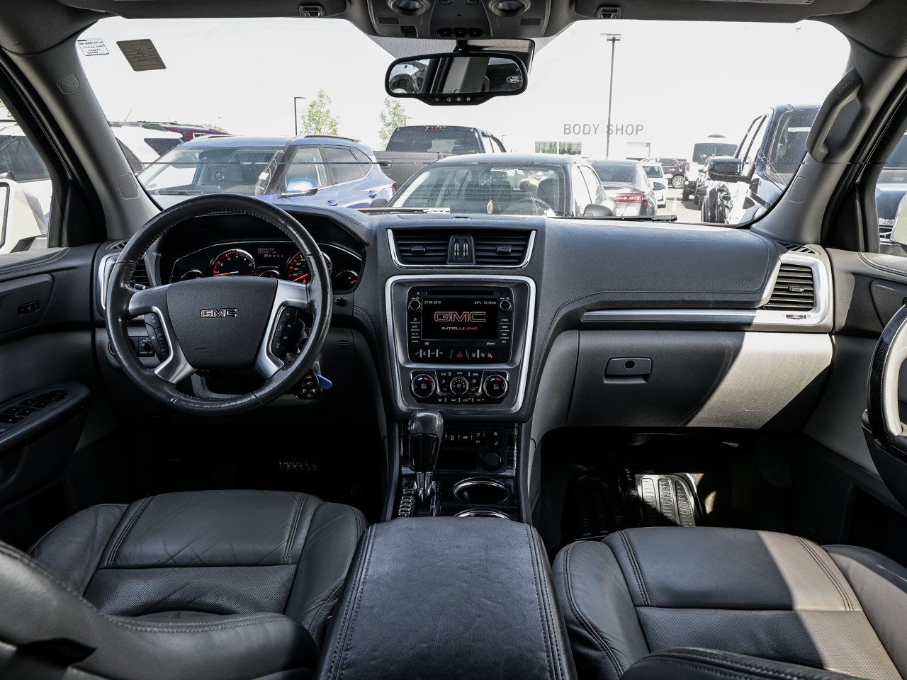 2014 GMC Acadia AWD 4dr SLT2 White Sherwood Park - photo #31
