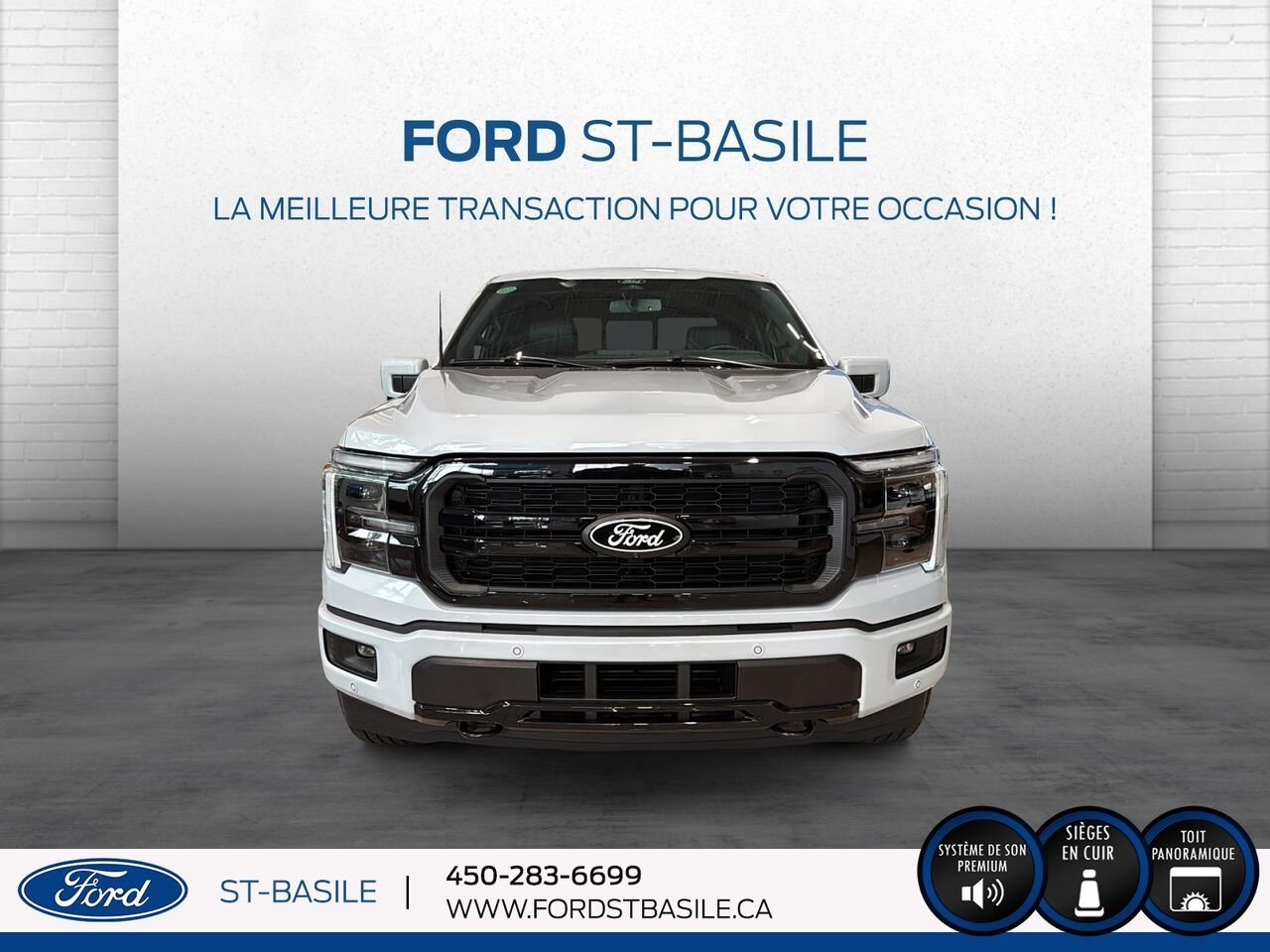 2025 Ford F150 White Saint-Basile-le-Grand - photo #6