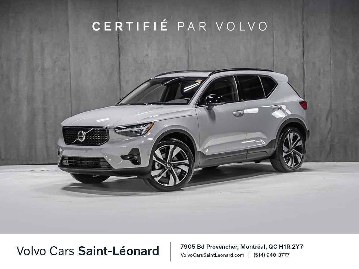 Volvo XC40 B5 ULTRA DARK 2026 Gris Montréal - photo #0