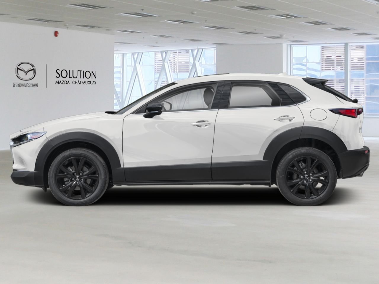 2026 MAZDA CX-30 GT TI avec moteur turbo Snowflake White Pearl Châteauguay - photo #1