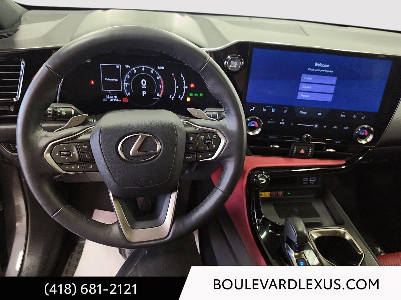 Lexus NX 19941A | NX 350 TI 2023 Gris Québec - photo #13
