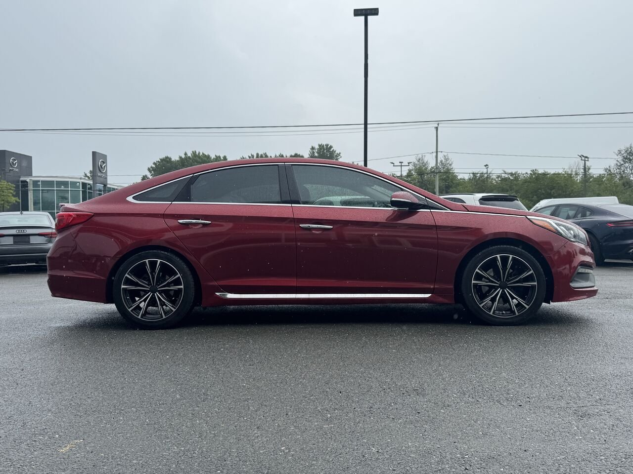 2015 Hyundai Sonata Sport Red Granby - photo #7