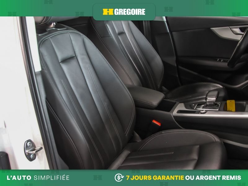 Audi A4 821431 | PROGRESSIVE AWD AUTO A/C CUIR TOIT NAV MAGS 2020 Blanc Laval - photo #31