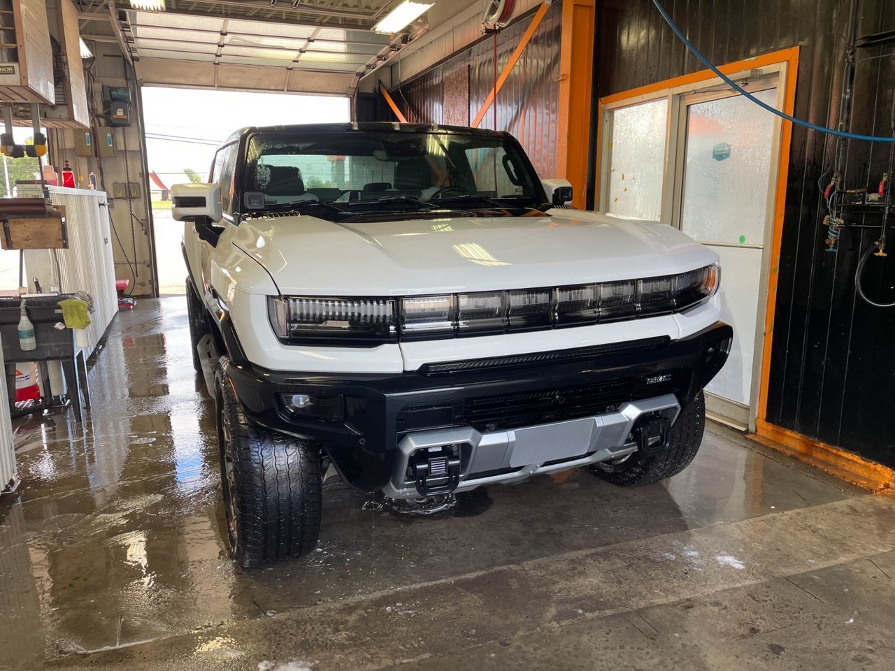 2024 GMC HUMMER EV Pickup 3X e4WD *613 KM* SUPER CRUISE *BOSE* GR. SPORT White Saint-Jérôme - photo #11