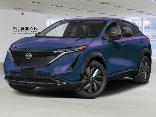 2027 Nissan ARIYA SV+ E-4ORCE | ÉLECTRIQUE | TRACTION INTÉGRALE | CUIR | NAVIGATION | VOLANT CHAUFFANT Northern Lights Metallic