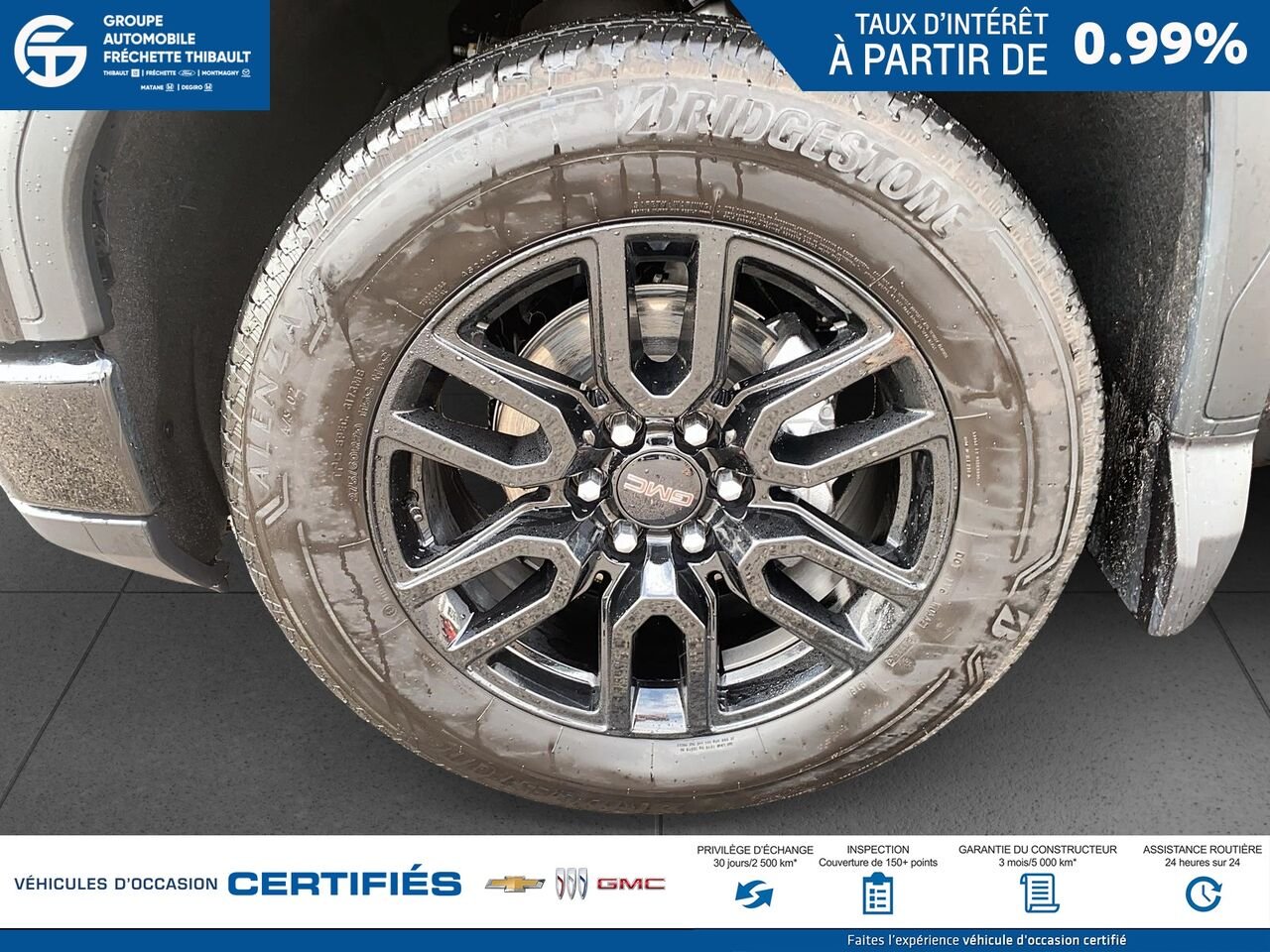 GMC SIERRA K15 Elevation cabine multiplace 4RM 157 po 2026 Noir Montmagny - photo #6