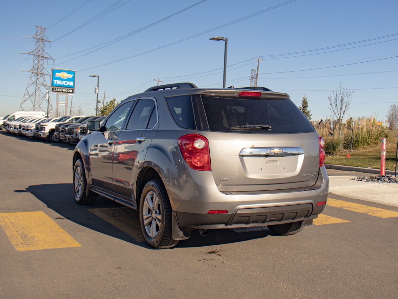2012 Chevrolet Equinox AWD 4dr 2LT Grey Sherwood Park - photo #7