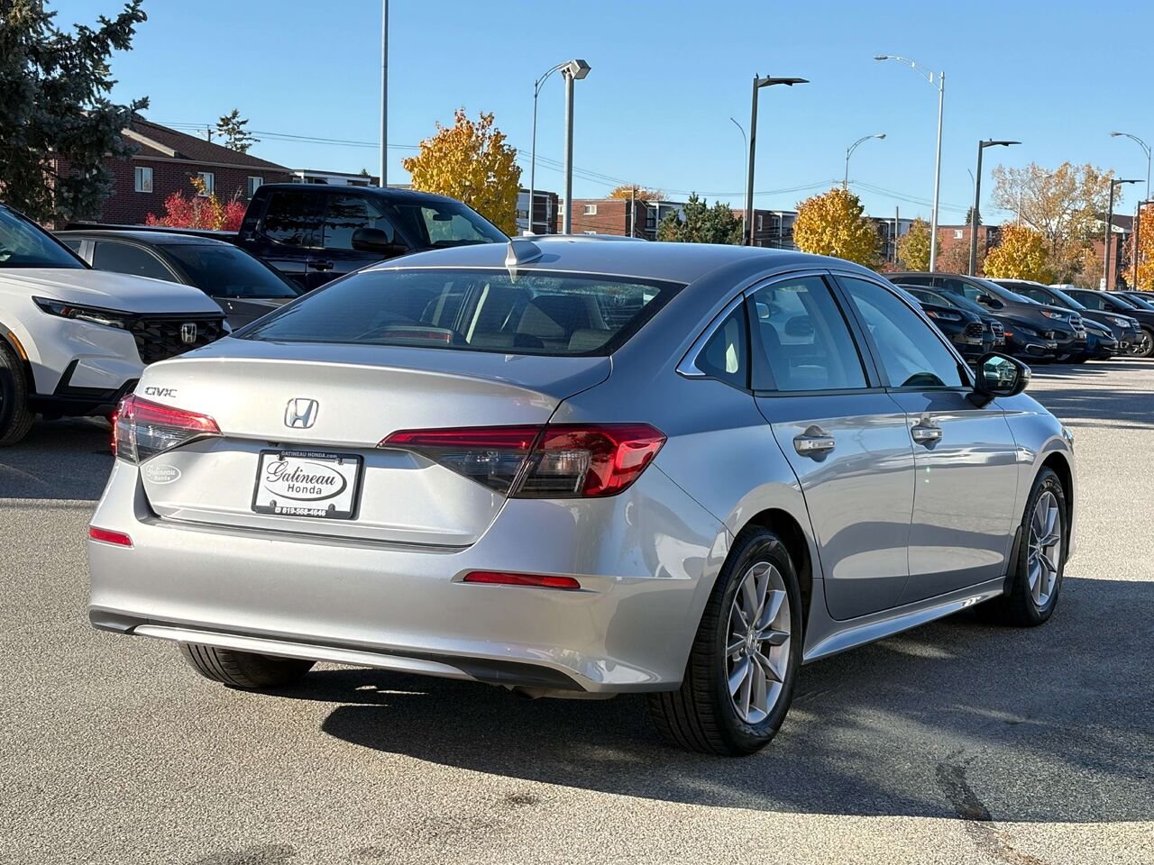 2022 Honda Civic EX Grey Gatineau - photo #5