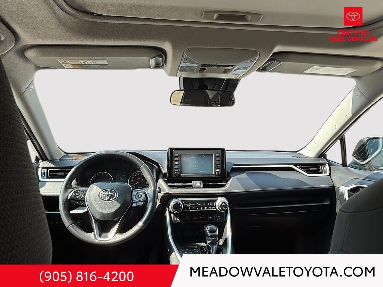 2021 Toyota RAV4 One Owner Silver Sky Metallic Mississauga - photo #16