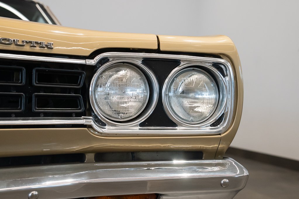 Plymouth Road Runner 1968 Beige Montréal - photo #5