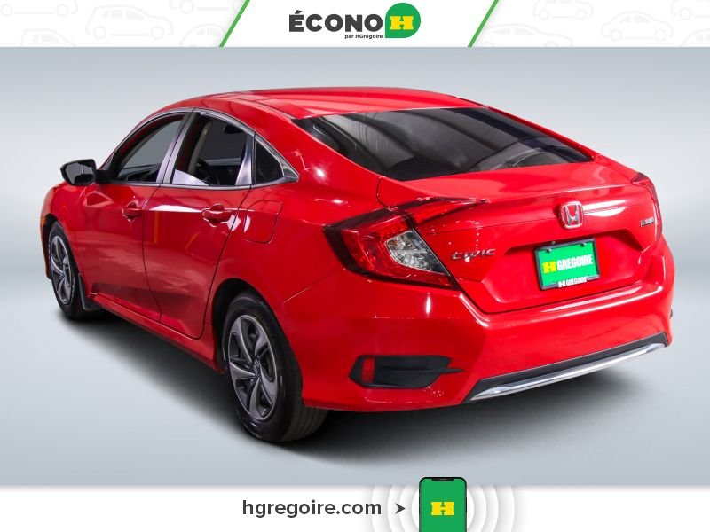 2020 Honda Civic Red Saint-Eustache - photo #4