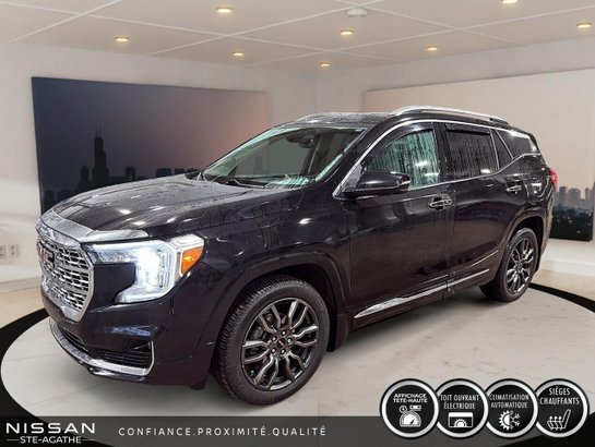 2023 GMC Terrain DENALI DENALI TI | CUIR | TOIT | SIÈGES VENTILÉS | BOSE | TÊTE HAUTE Black