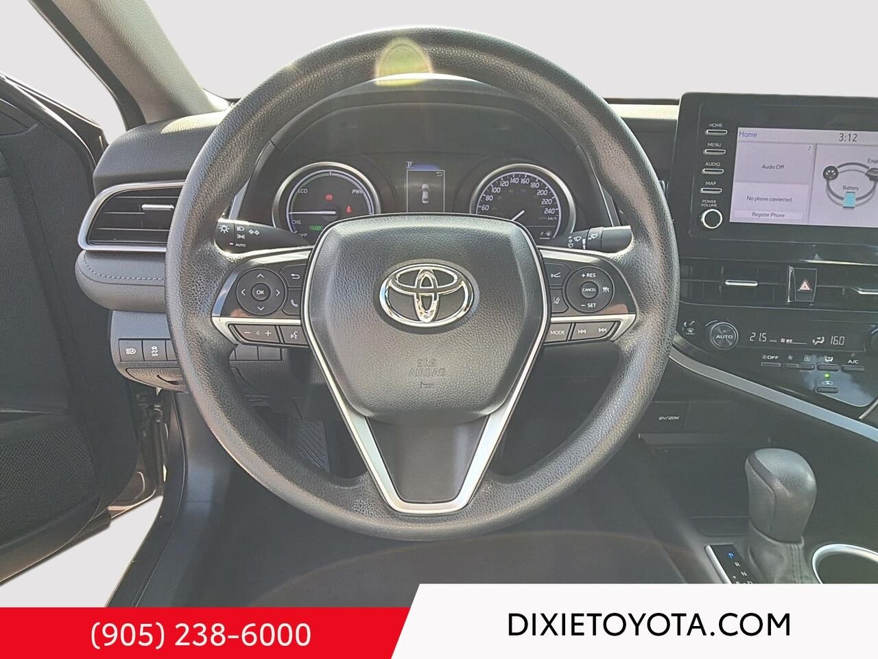 2024 Toyota Camry HYBRID LE / CLEAN CARFAX / ALLOY WHEELS / TOYOTA SAFETY SENSE / CARPLAY AND ANDROID AUTO Grey Mississauga - photo #10