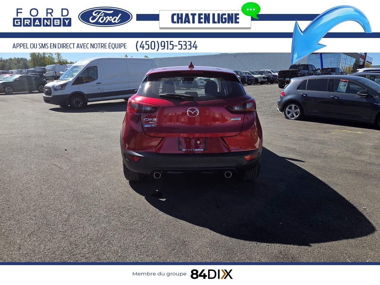 Mazda CX-3 2020 Rouge Granby - photo #5