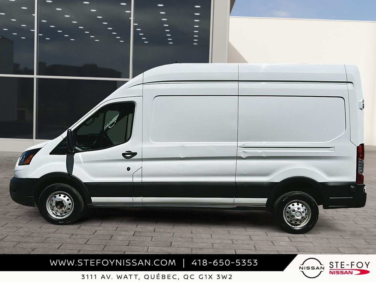 2024 Ford Transit T-250 TI toit surélevé White Ste-Foy - photo #4