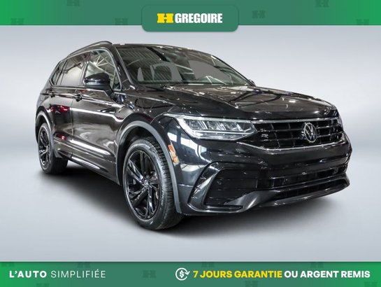 2023 Volkswagen Tiguan Comfortline R-Line Black Edition AWD CUIR TOIT PAN Black