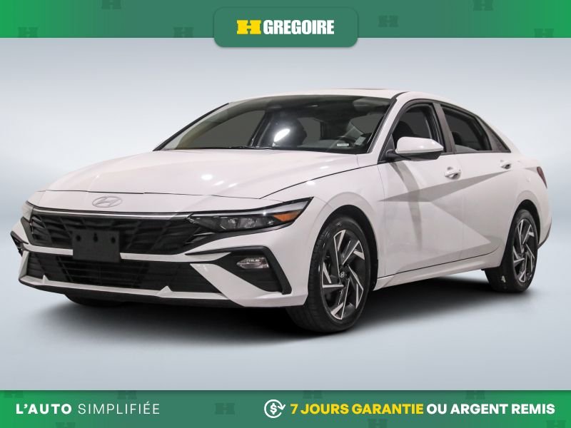 2025 Hyundai Elantra White Saint-Léonard - photo #2