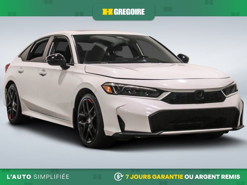 Honda Civic Sport AUTO AC CUIR TOIT MAGS CAM RECUL BLEUTOOTH 2023 Blanc