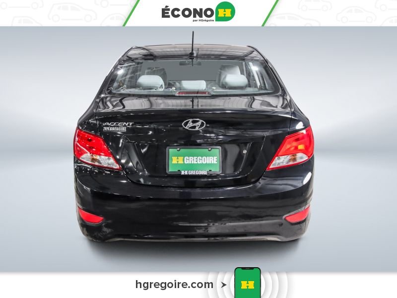 2017 Hyundai Accent Black Saint-Eustache - photo #5