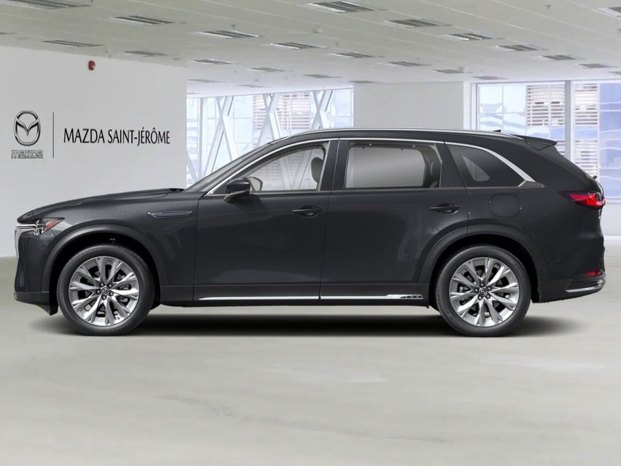 MAZDA CX-90 hybride léger GT TI 2026 Noir de jais mica