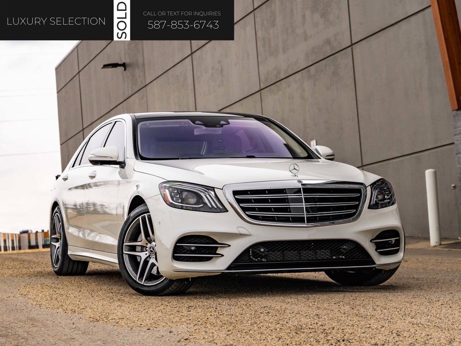2018 Mercedes-Benz S-Class 2018 White