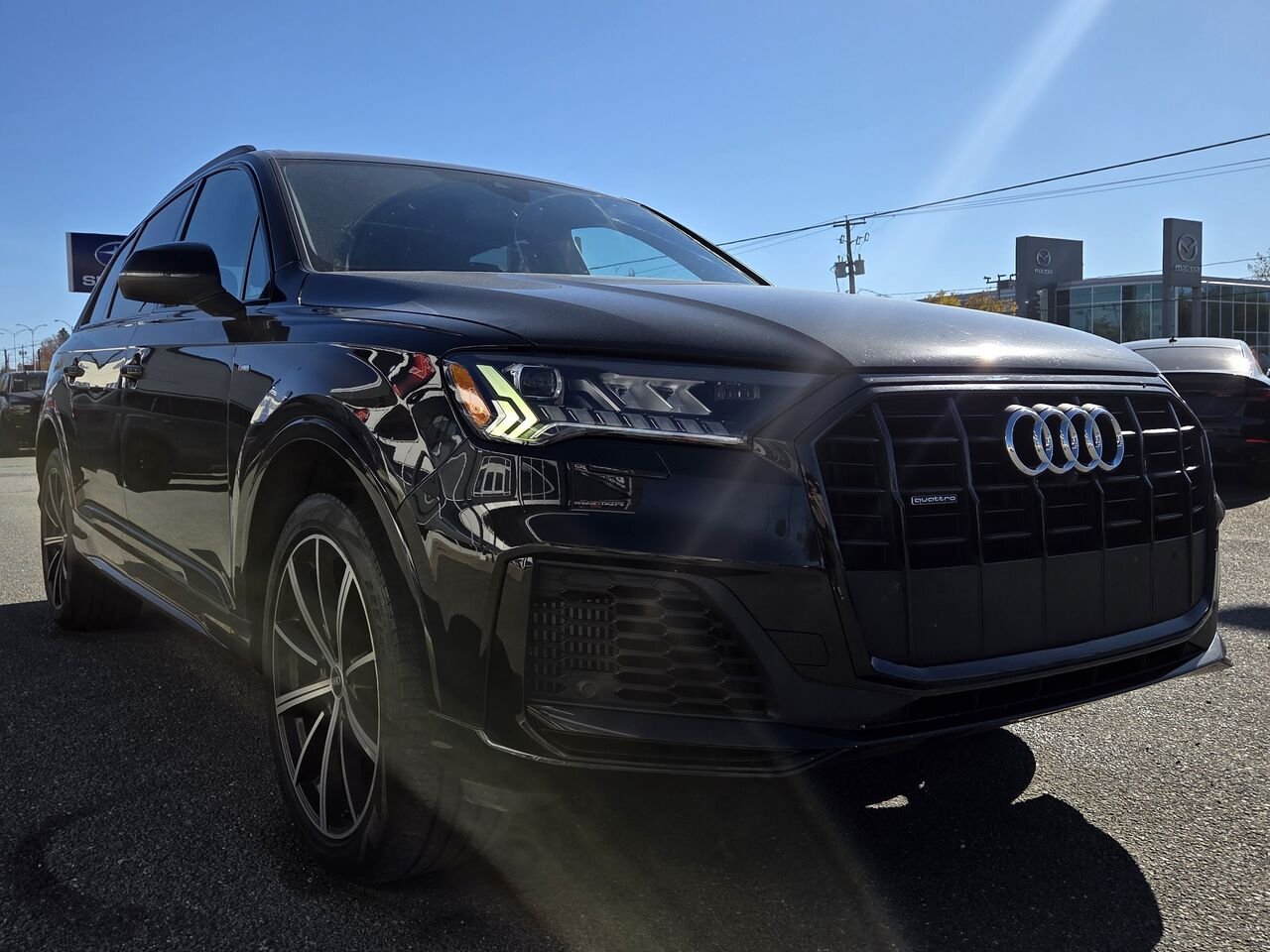 Audi Q7 Vorsprung 2023 Noir Granby - photo #8