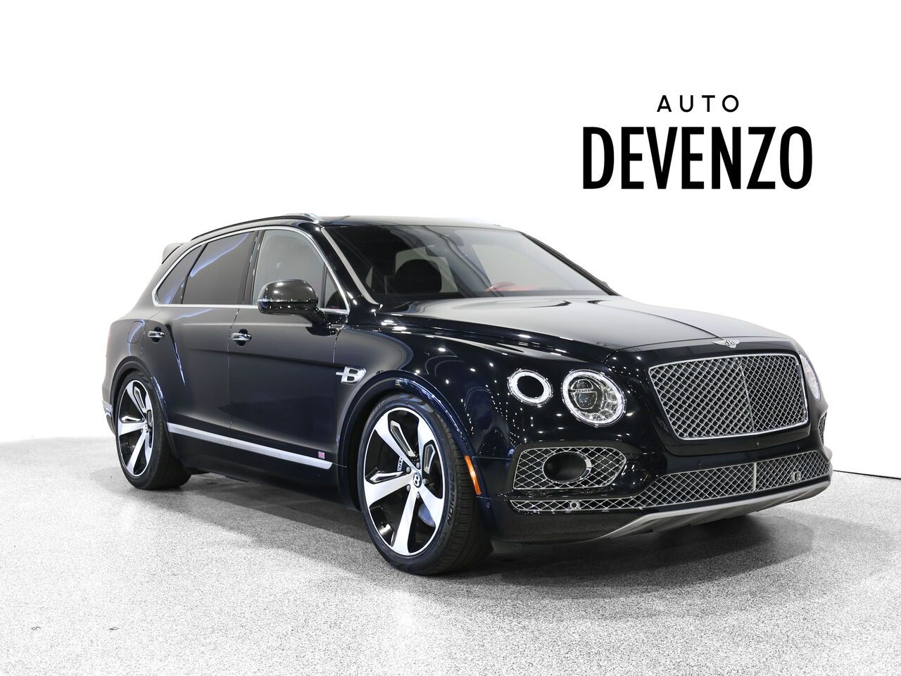 Black 2017 Bentley Bentayga SUV / Crossover All-Wheel Drive Automatic