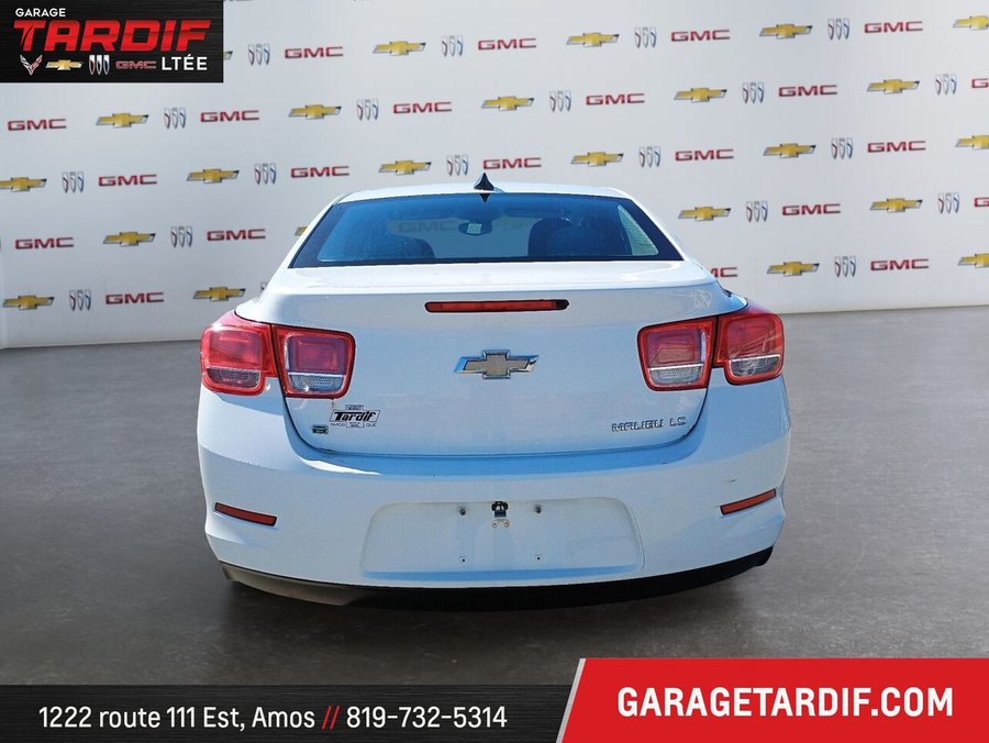 2016 CHEVROLET MALIBU LIMITED LS White