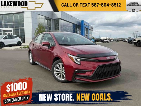 2024 Toyota Corolla SE 2.0L | Sport Bucket Seats Red