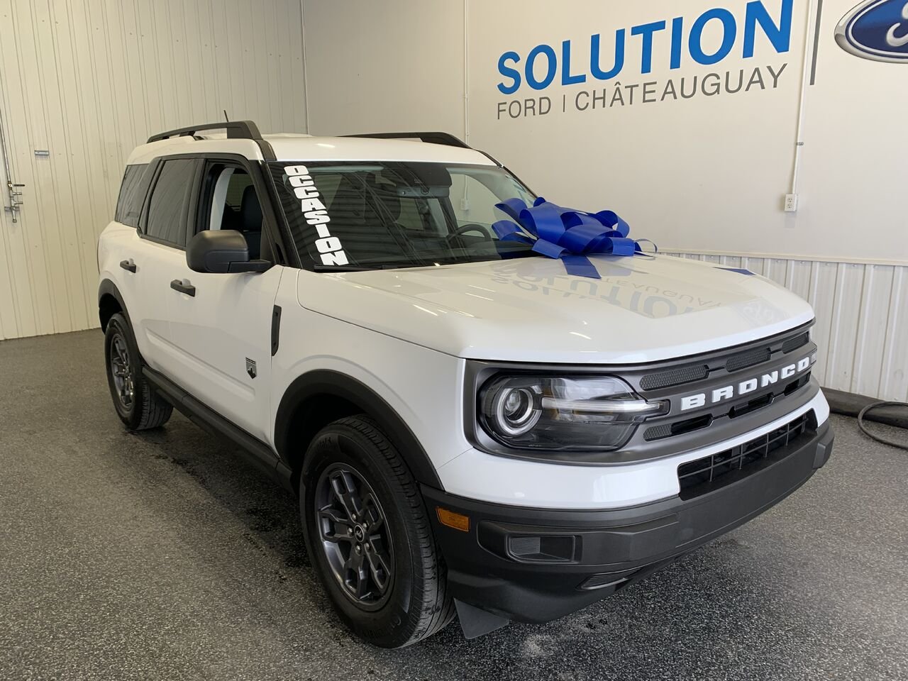 Ford Bronco Sport BIG BEND AWD 1,5L+ 4X4+ANDROID AUTO CARPLAY 2023 Blanc Châteauguay - photo #5