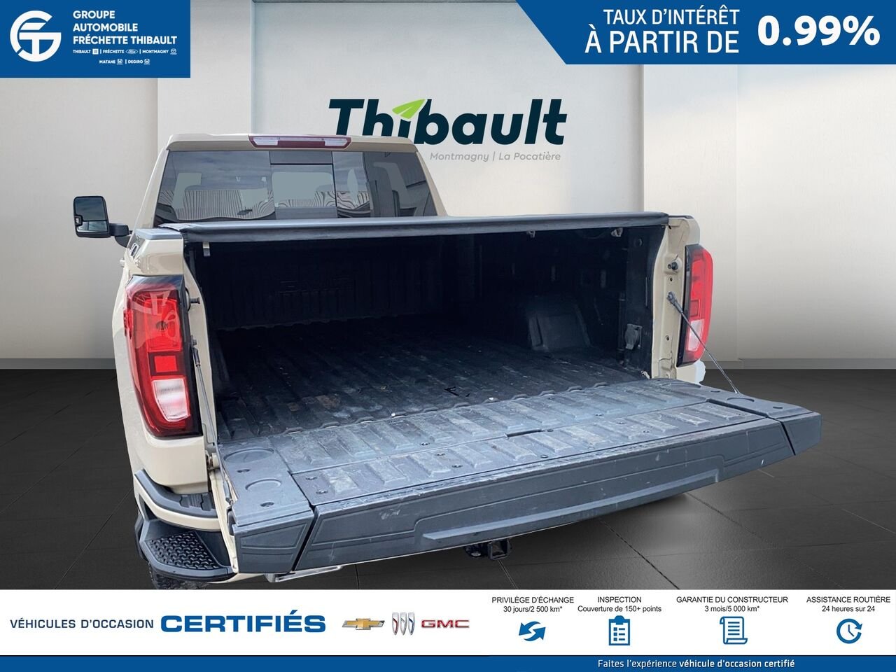 GMC SIERRA Elevation cabine multiplace 4RM 157 po 2022 Beige Montmagny - photo #15
