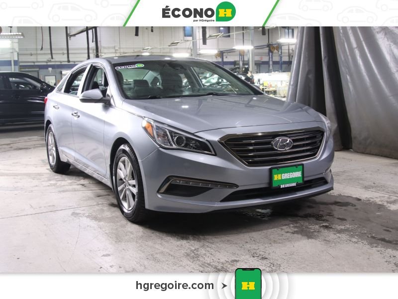 Hyundai Sonata 822292 | 2.4L GLS TOIT GR ÉLEC A/C BLUETOOTH CAMÉRA MAGS 2017 Gris Laval - photo #0