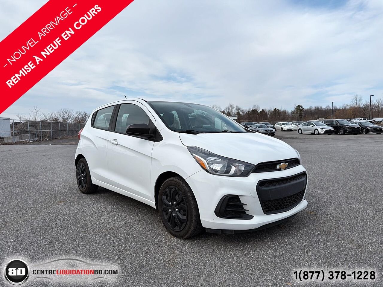 2017 Chevrolet Spark LS AUTOMATIQUE | BD0192 White Granby - photo #3