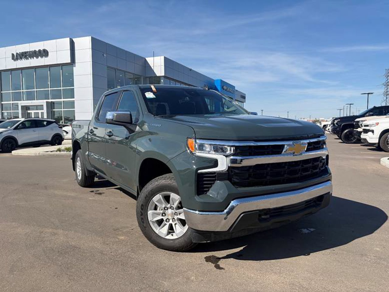 2025 Chevrolet Silverado 1500 4WD Crew Cab 147 LT Grey Sherwood Park - photo #1