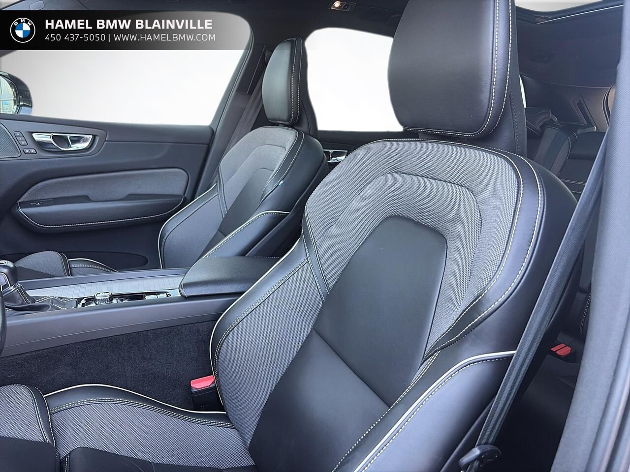 2021 Volvo XC60 T6 R-Design TI Grey Blainville - photo #7