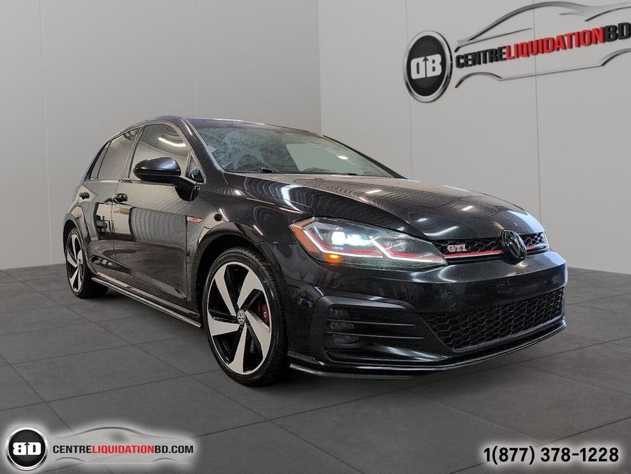 Volkswagen Golf GTI 2019 2019 Noir