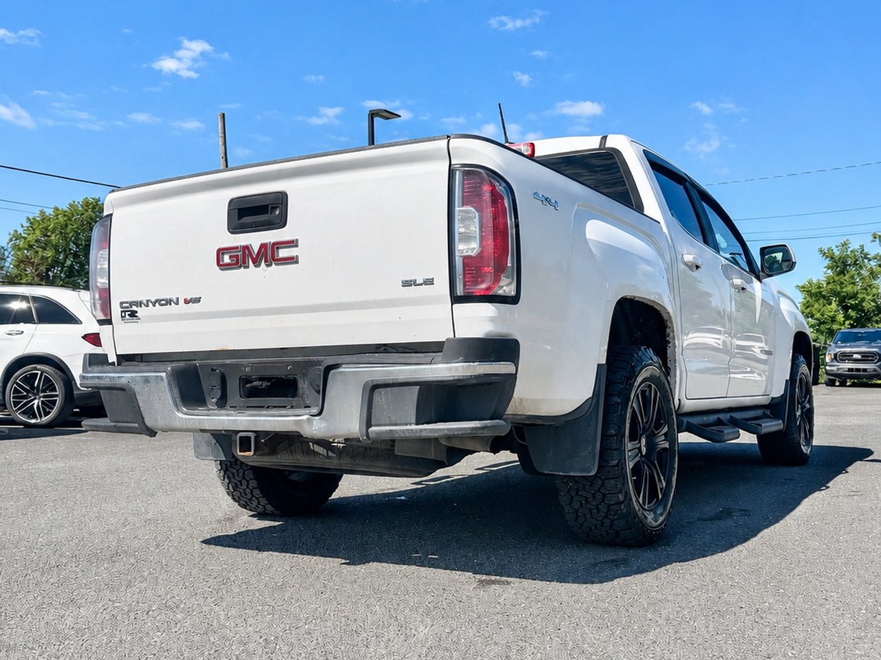 GMC Canyon SLE 2018 Blanc Granby - photo #6