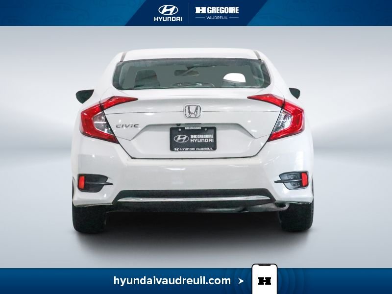 2019 Honda Civic White Laval - photo #8