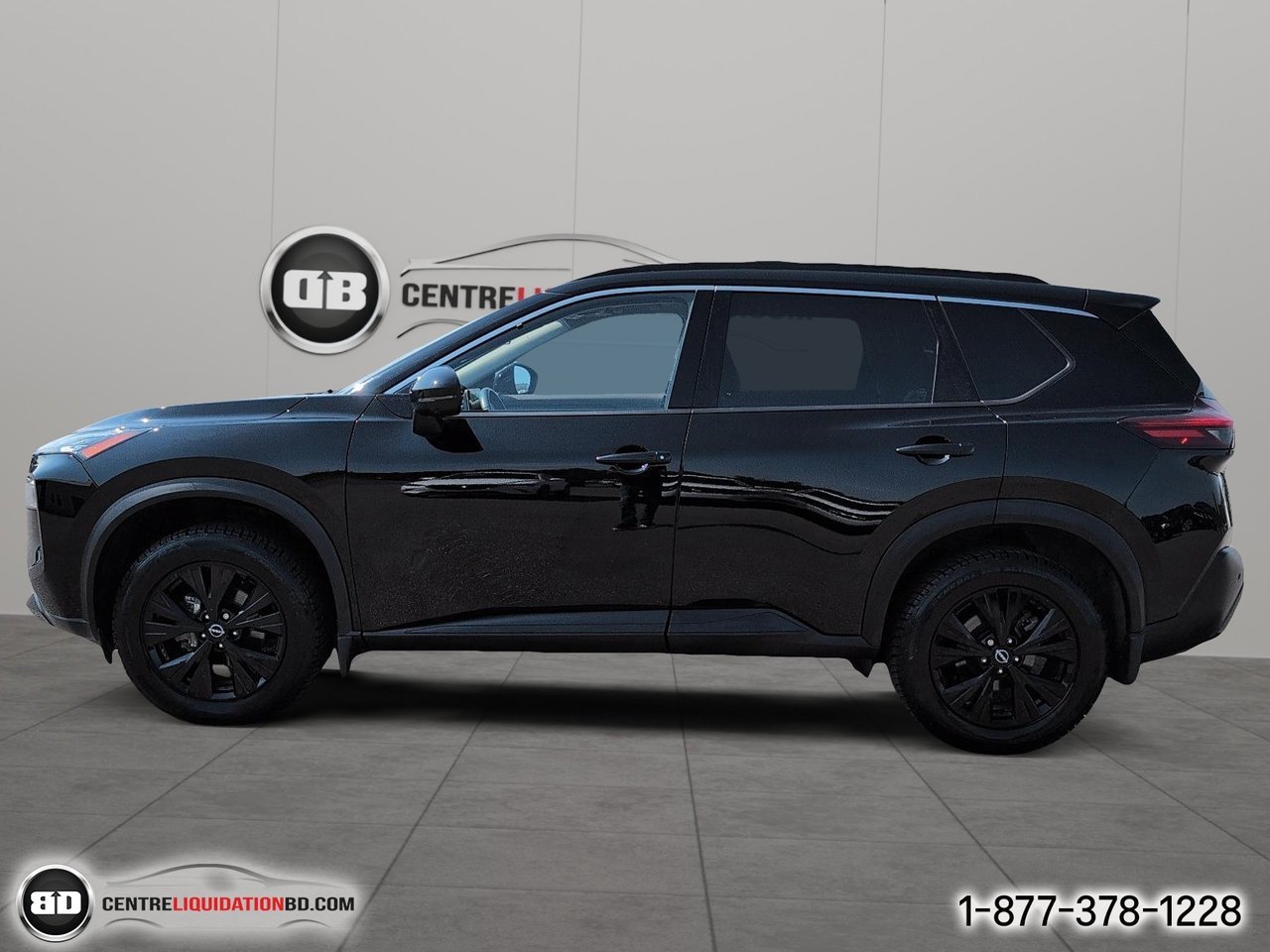 Nissan Rogue SV Édition de minuit TI | A8711 2023 Noir Granby - photo #8