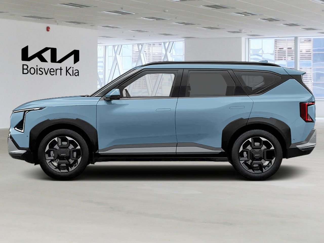 2027 Kia EV5 Frost Blue Blainville - photo #1