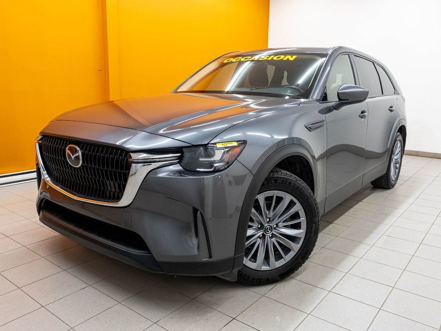 Mazda CX-90 MHEV GS-L AWD *SIÈGES CHAUFF* HAYON ELECT REG ADAPT 2024 Gris