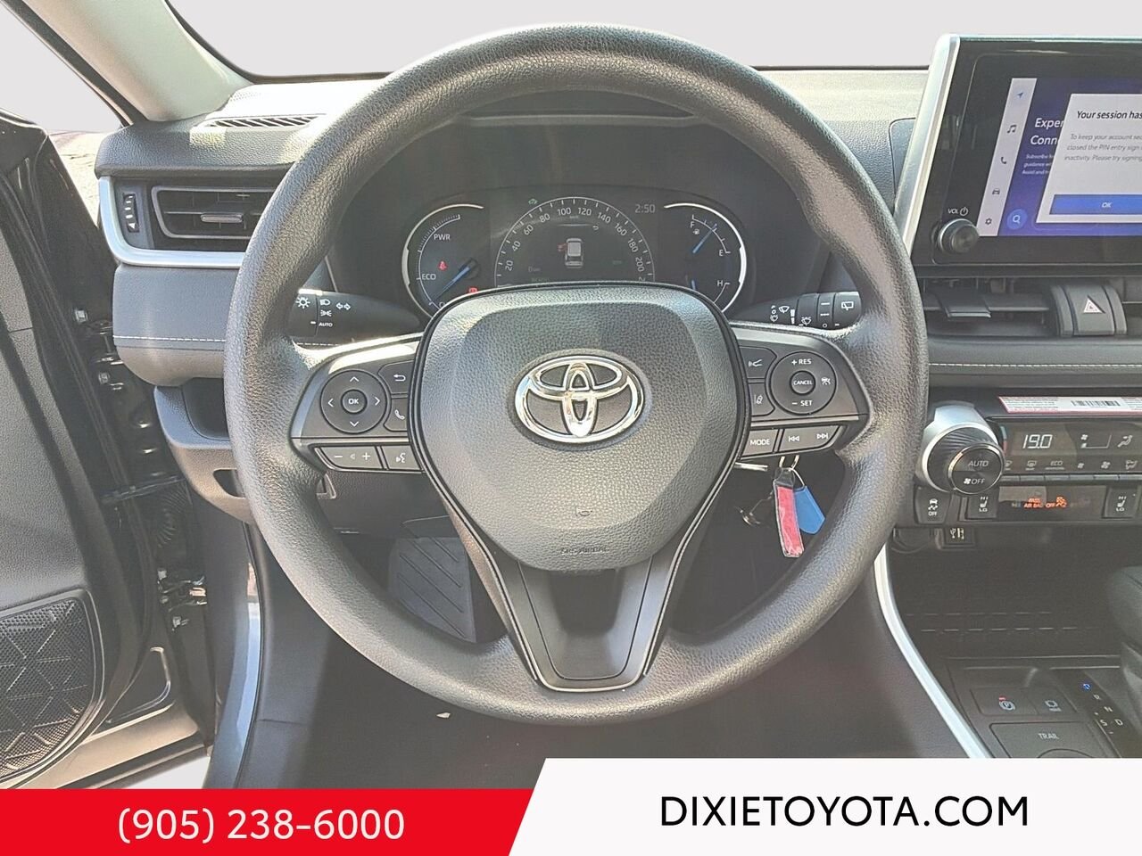 2025 Toyota RAV4 HYBRID LE AWD / HEATED SEATS / TOYOTA SAFETY SENSE / CARPLAY AND ANDROID AUTO Grey Mississauga - photo #9