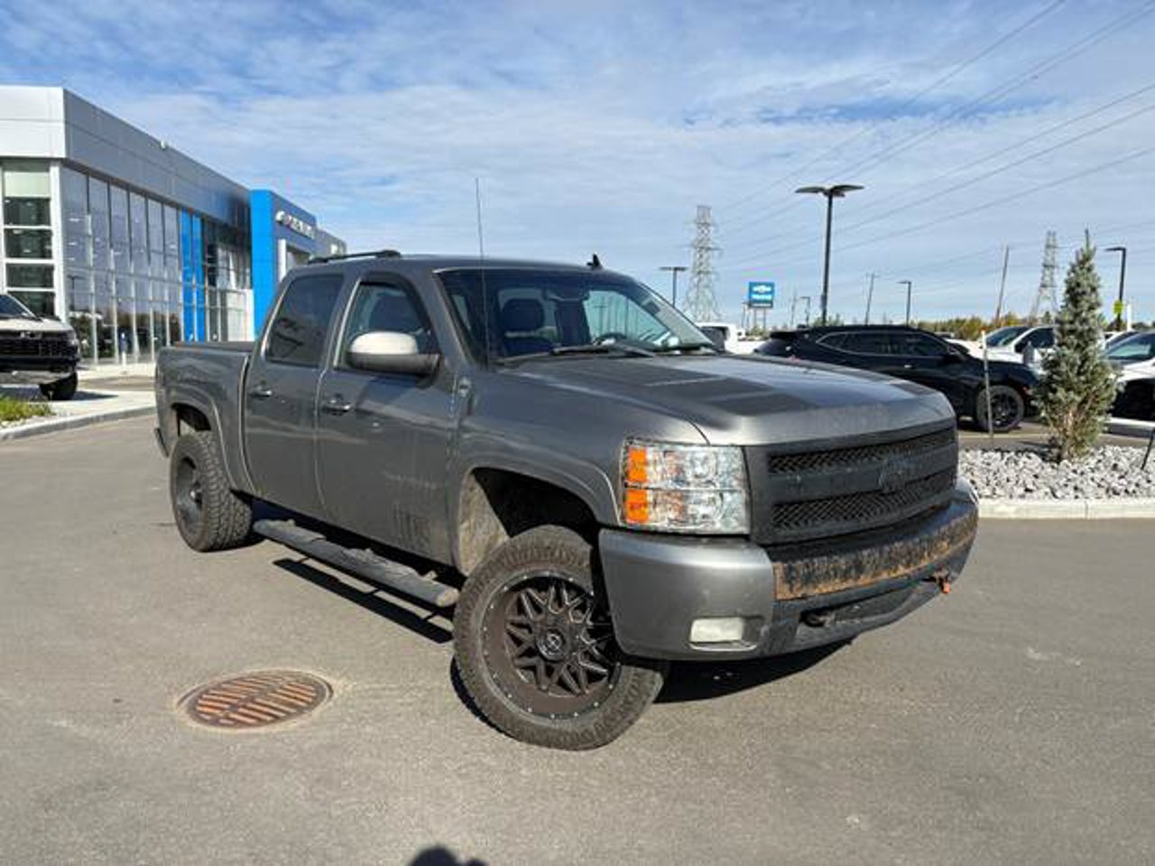 2007 Chevrolet Silverado 1500 4WD Crew Cab 143.5 LTZ Grey Sherwood Park - photo #1