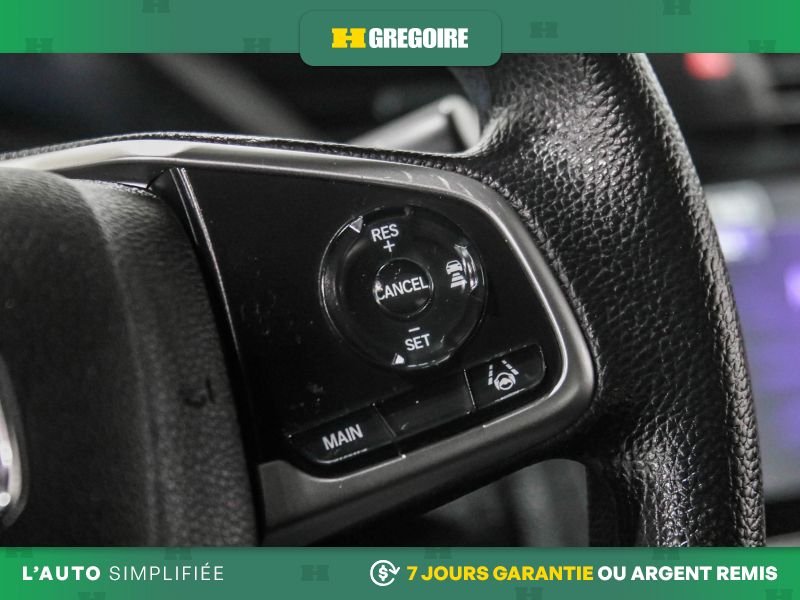 Honda Civic 821871 | LX AUTO AC GR ELECT CAMERA DE RECUL BLEUTOOTH 2019 Bleu Laval - photo #18