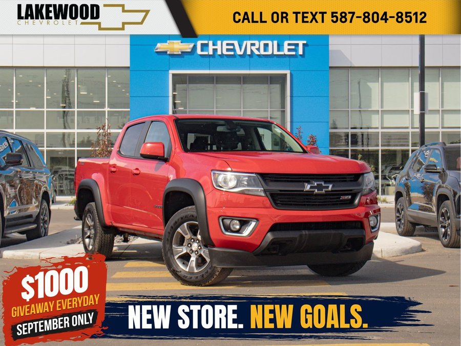 2018 Chevrolet Colorado 2018 Red