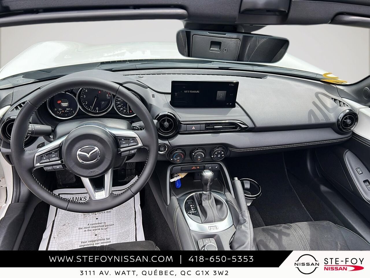 2025 Mazda MX-5 GS-P MIATA CLUB White Ste-Foy - photo #16
